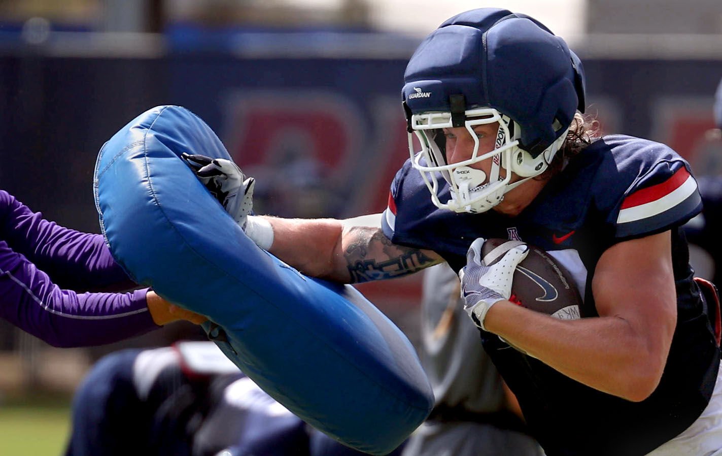 Arizona fall football practice